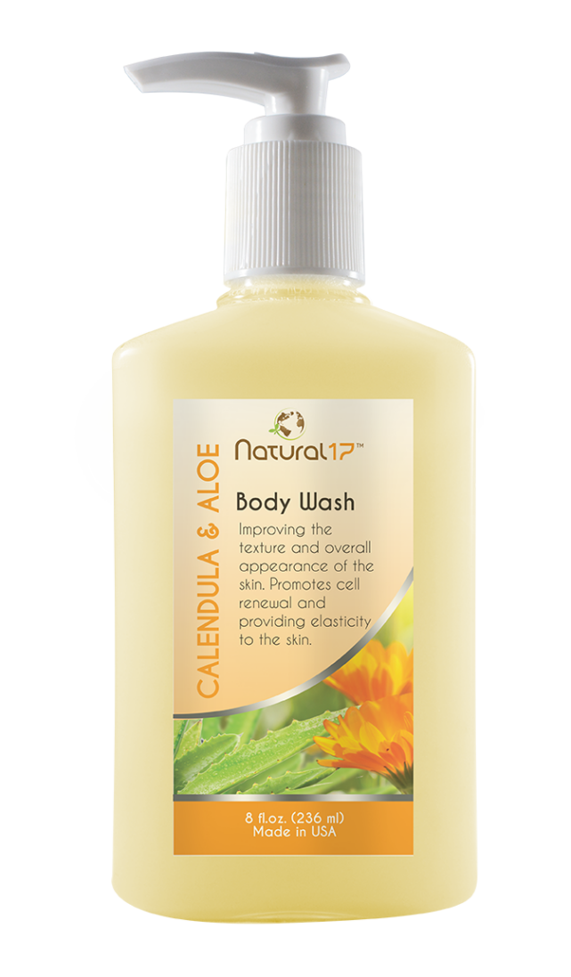 calendula& aloe vera body wash