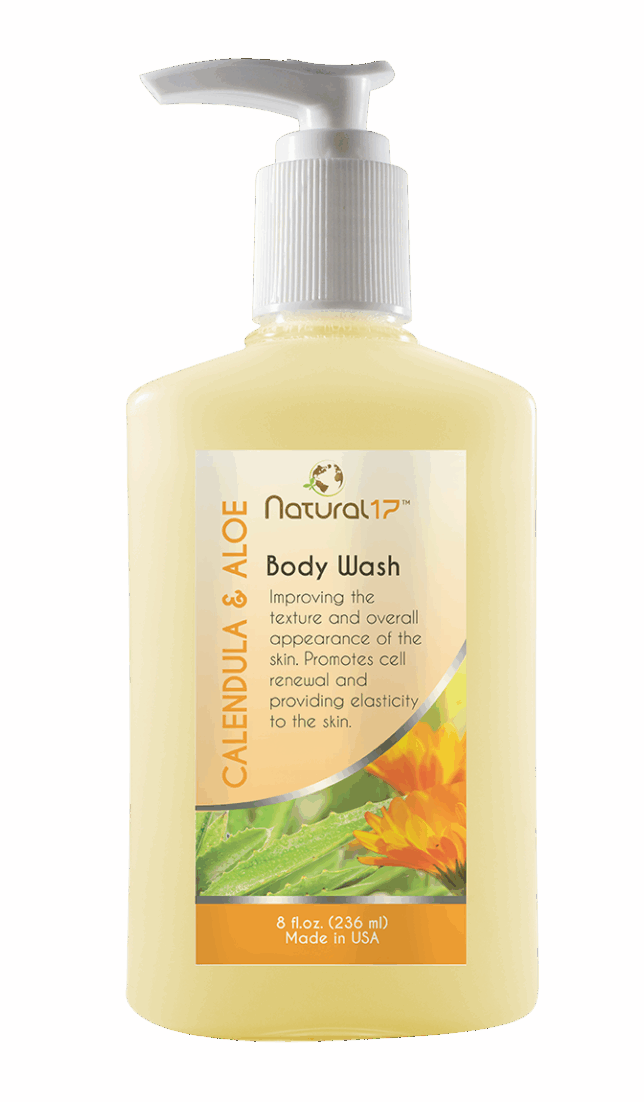calendula& aloe vera body wash