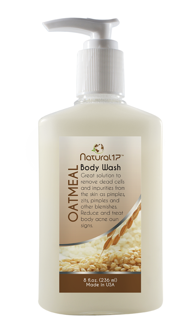 body wash oatmeal